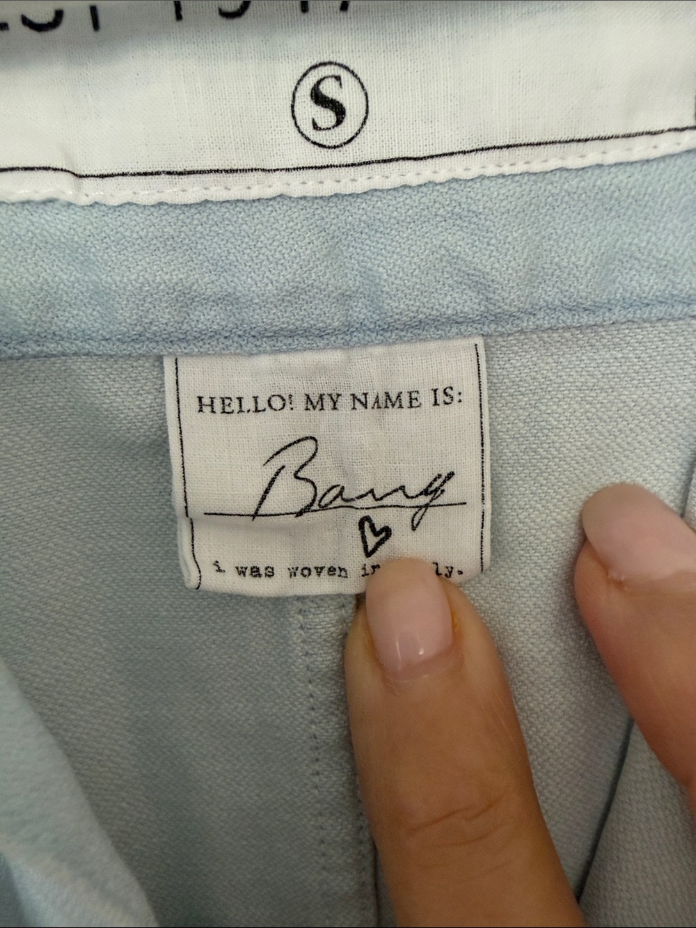 Frank & Eileen Pale Blue Casual Button-Up Shirt - Picture 3 of 6